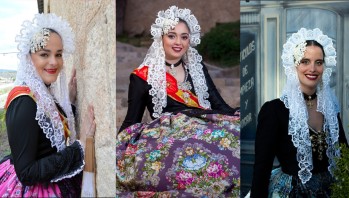 Candidatas a Falleras Mayores de Elda.