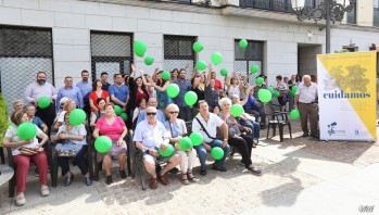 Tras el manifiesto se ha hecho la suelta de globos.