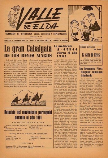 Número 0280 - 5 de enero de 1962