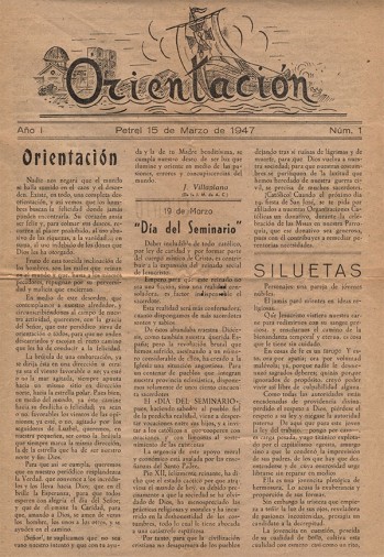 Orientación - 15 Marzo 1947