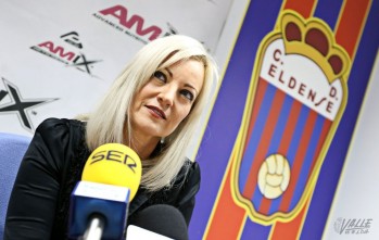 La abogada Cristina Birlanga busca implicar a Elda en el club | Jesús Cruces.