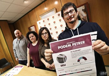 Podem Petrer inicia una campaña para recaudar fondos y abrir su sede