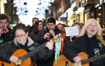 Los músicos protagonizaron el inicio de la Media Fiesta | Jesús Cruces.