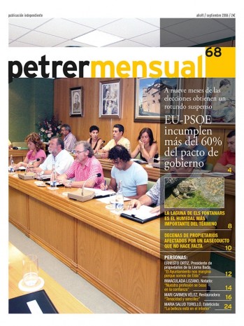 Petrer Mensual Nº 68 - Septiembre de 2006