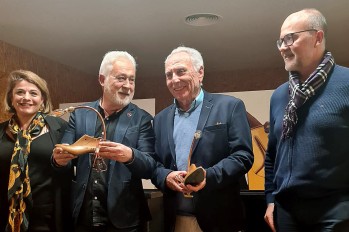 El fundador del museo, José María Amat, y el alcalde de ese momento, Pascual Azorín, fueron homenajeados. 