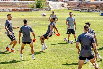 El primer entrenamiento ha tenido  lugar hoy | Nando Verdú.