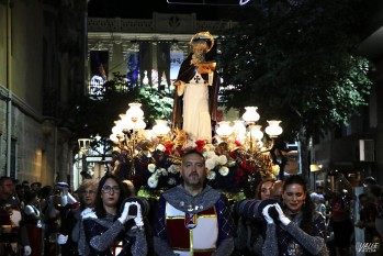 San Antón protagonizó este último acto de las fiestas | Marta Maestre. 