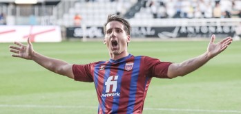 Así celebró Juanto Ortuño el gol del triunfo en Burgos | CDE.