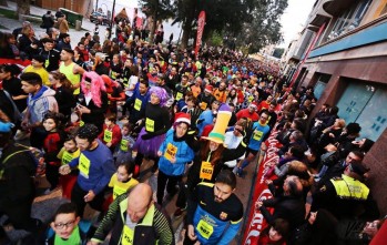 La carrera batió por segundo año su récord con 7.300 participantes | Jesús Cruces.