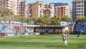 Así lanzó el penalti el azulgrana Álex Martínez | J.C.