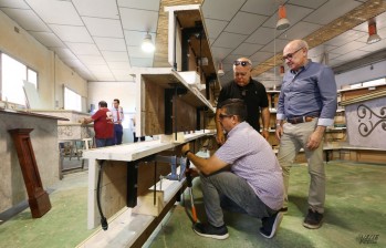 El trono está siendo reformado en su totalidad.