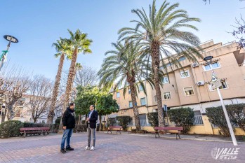 La Plaza Joan Fuster es una de las zonas renovadas |Nando Verdú.