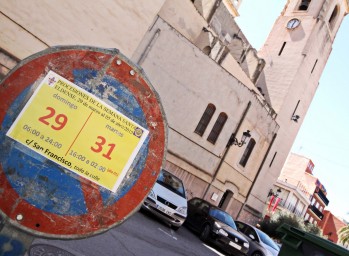 Las obras alteran el recorrido de algunas procesiones de Semana Santa