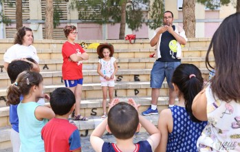 Los pequeños han empezado hoy la escuela de verano | Jesús Cruces.