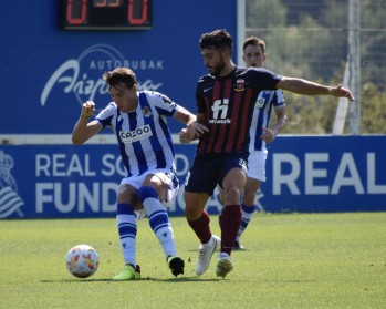 El Eldense no ha conseguido la victoria en su primer partido en Primera RFEF | Sergio Navarro. 