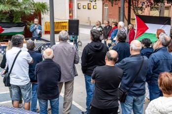 Imagen de la concentración en la Plaza Sagasta | Nando Verdú.