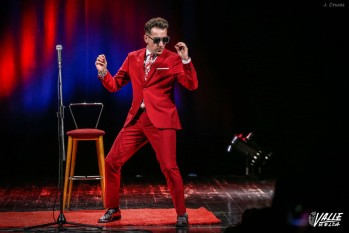 Miguel Lago ha actuado por primera vez en el Teatro Castelar.