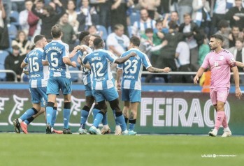 Imagen  de una jugada del encuentro | LaLiga.