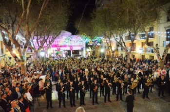Imagen de archivo de un concierto en la Plaça de Baix.