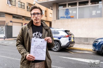 El político ha denunciado las amenazas ante la Policía Nacional | Nando Verdú.