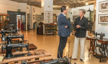 La Mejor Calzada, Laura Sánchez, ha visitado las instalaciones del Museo del Calzado | J.C.