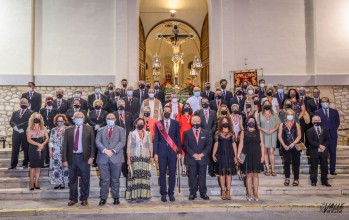 El saluda al Cristo ha supuesto el punto y final a las Fiestas Patronales| J.C.