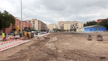 Las obras se están llevando a cabo.