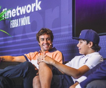Alonso y Pérez durante la rueda de prensa.