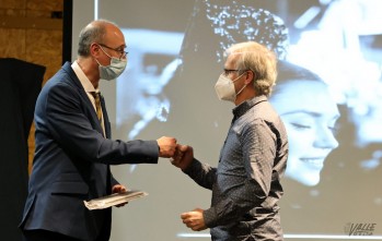 Durante el acto  se agradeció a los colaboradores su trabajo.