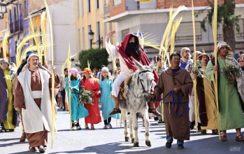 Se ha recreado la entrada de Jesús en Jerusalén | Jesús Cruces.