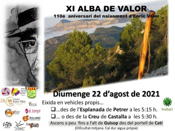 Homenaje al escritor Enric Valor (Castalla, 1911 - Valencia, 2000