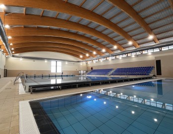 Las obras de la piscina han concluido. 