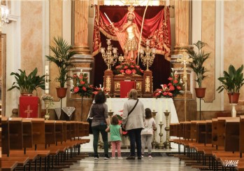 Imagen de San Bonifacio, Mártir, en San Bartolomé. 