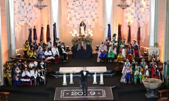Imagen de la proclamación con las nuevas capitanías | Jesús Cruces.