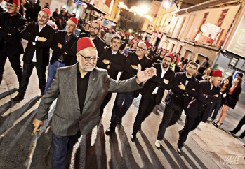 Los comparsistas del bando de la media luna realizarán este desfile  | Jesús Cruces.