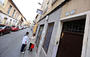 Uno de los cuartelillos afectados por el robo es el que se sitúa en los números 11-13 | Jesús Cruces.