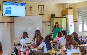 Imagen de la charla. 