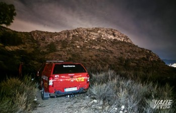 Los Bomberos han trabajado en Bateig | Nando Verdú. 