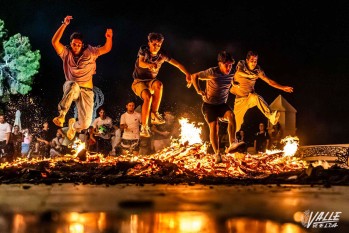 Los jóvenes saltaron con energía y decisión | Nando Verdú.