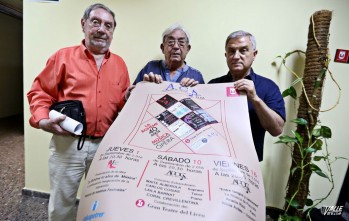 José Cremades, el director Gerardo Pérez y Francis Valero han presentado el DVD | Jesús Cruces.