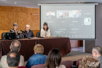 José Antonio del Valle ha estado presente a través de una videollamada | Nando Verdú. 