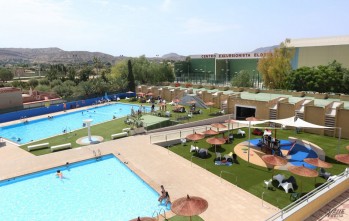 Las piscinas municipales no han abierto todavía hasta que se pase a la Fase 2.