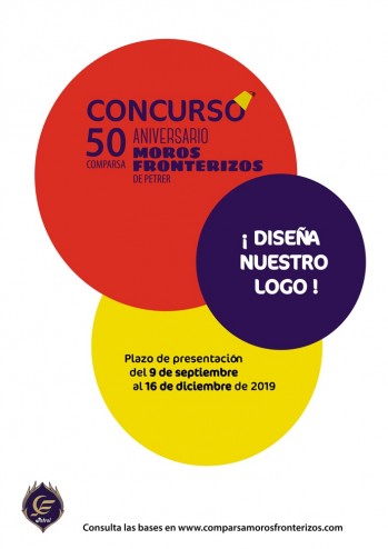 Los Moros Fronterizos realizan un concurso para el logo del 50 aniversario 