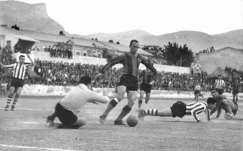 El Athletic Club de Bilbao jugó contra el Eldense en 1959.