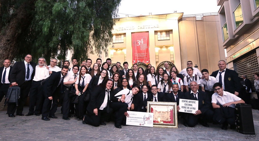 La banda “Verge de la Pau” de Agost gana el 34º Certamen de Música de Moros y Cristianos de Elda La banda “Verge de la Pau” de Agost gana el 34º Certamen de Música de Moros y Cristianos de Elda