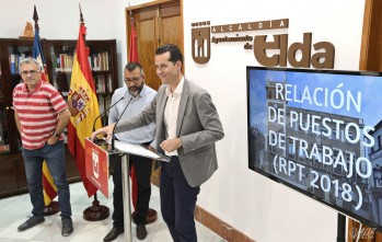 Momento de la presentación de la RPT | Jesús Cruces.