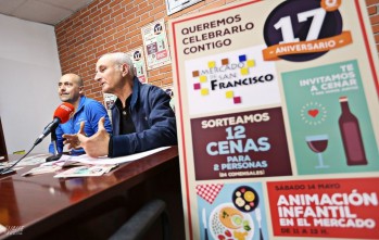 El Mercado de San Francisco celebra su 17 aniversario con el sorteo de 12 cenas entre los clientes