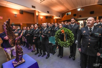 Esta mañana se ha realizado el acto de reconocimiento a diferentes agentes y a los fallecidos.