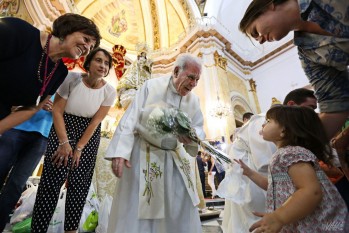 Los pequeños fueron parte esencial de la Ofrenda | Jesús Cruces.