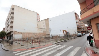 Las obras comenzaron hace uno días.